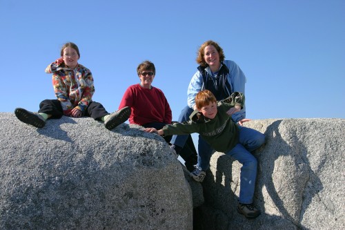Emily, Fiona, Ann and James